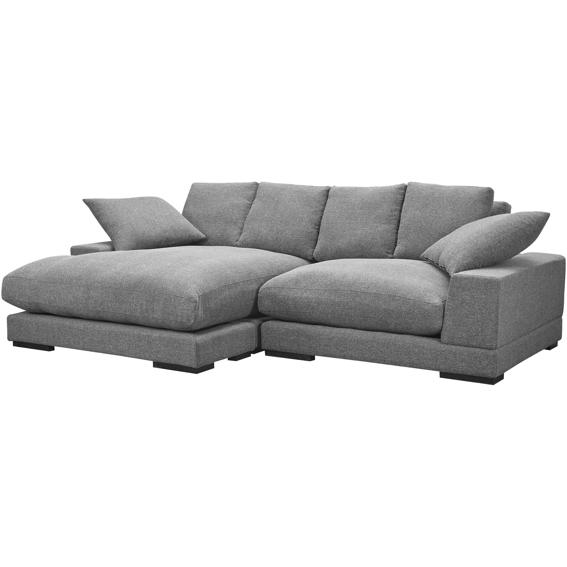 Plunge 106 X 46 inch Grey Sectional