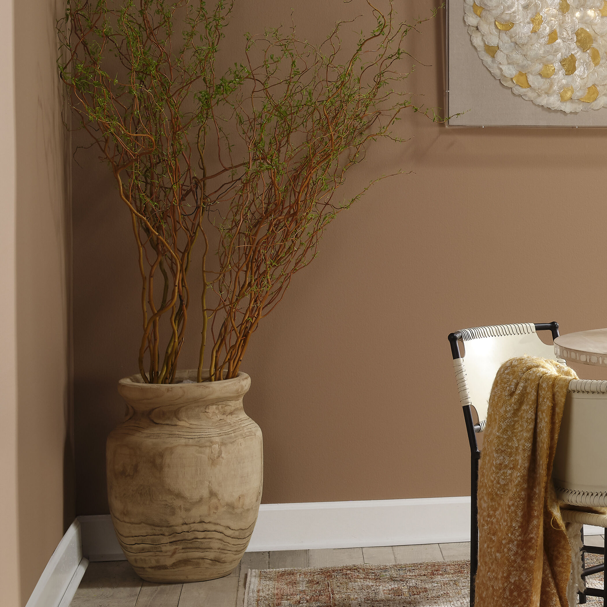 Topanga 22 X 16 inch Wooden Vase