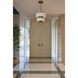 Favo 13.5 inch Brushed Brass Pendant Ceiling Light
