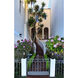 Jordan 1 Light 16.75 inch Black Outdoor Pier Mounted Fixture
