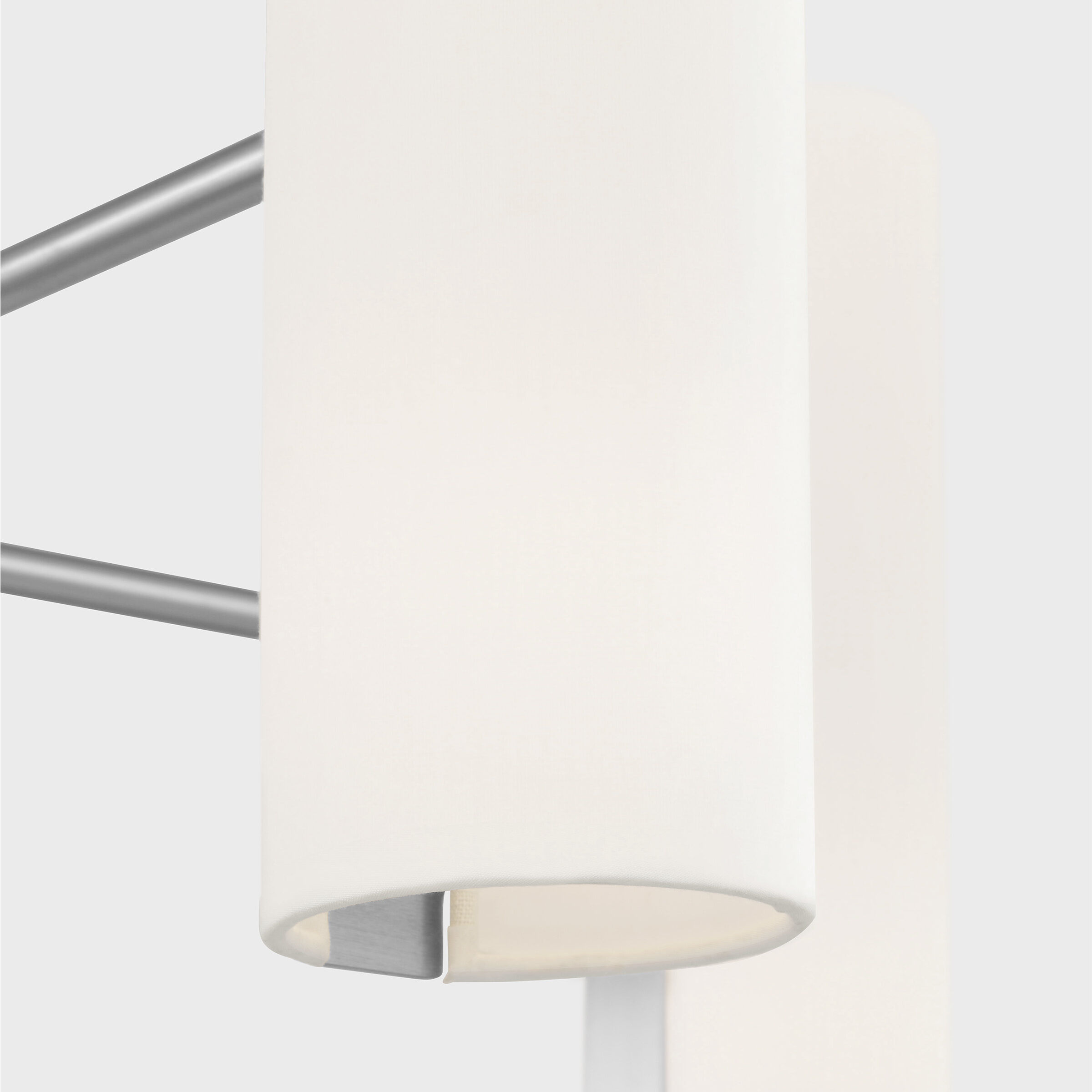 Drew & Jonathan Capalino 8 Light 30 inch Brushed Steel Chandelier Ceiling Light