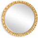 Haya 39.75 X 39.75 inch Gold Leaf Mirror