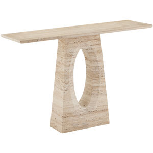 Demi 48 inch Natural Beige Console Table