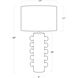 Sanya 30 inch 150.00 watt White Table Lamp Portable Light