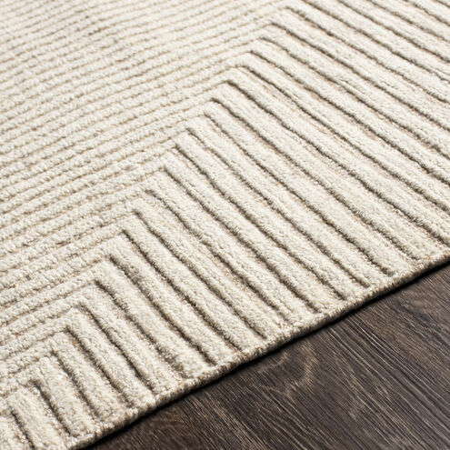 Tunus 72 X 48 inch Light Gray Rug in 4 X 6, Rectangle