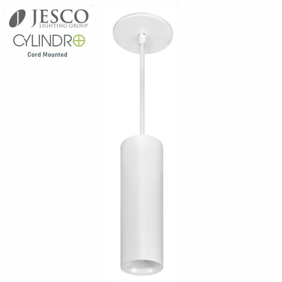 CYLINDRO LED 3.5 inch White Indoor Pendant Ceiling Light