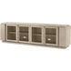 Repose 100 X 21.25 inch Grey Oak Media Console, Wooden