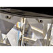 Jolie LED 45.25 inch Black Oxide Chandelier Ceiling Light, Linear & Oval