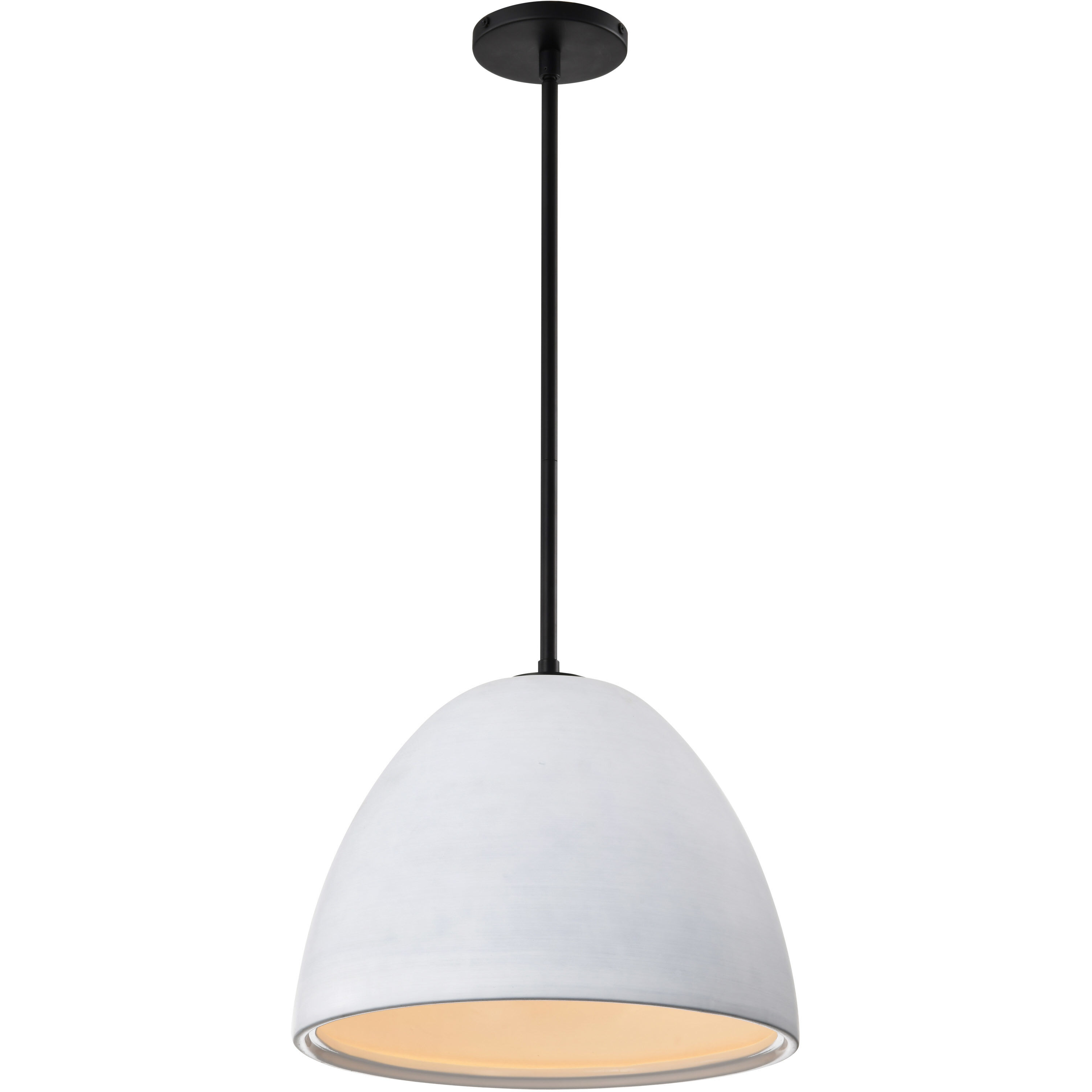 Collins 14 inch Matte Black Pendant Ceiling Light