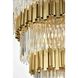 Willow 27 Light 40 inch Satin Gold Chandelier Ceiling Light