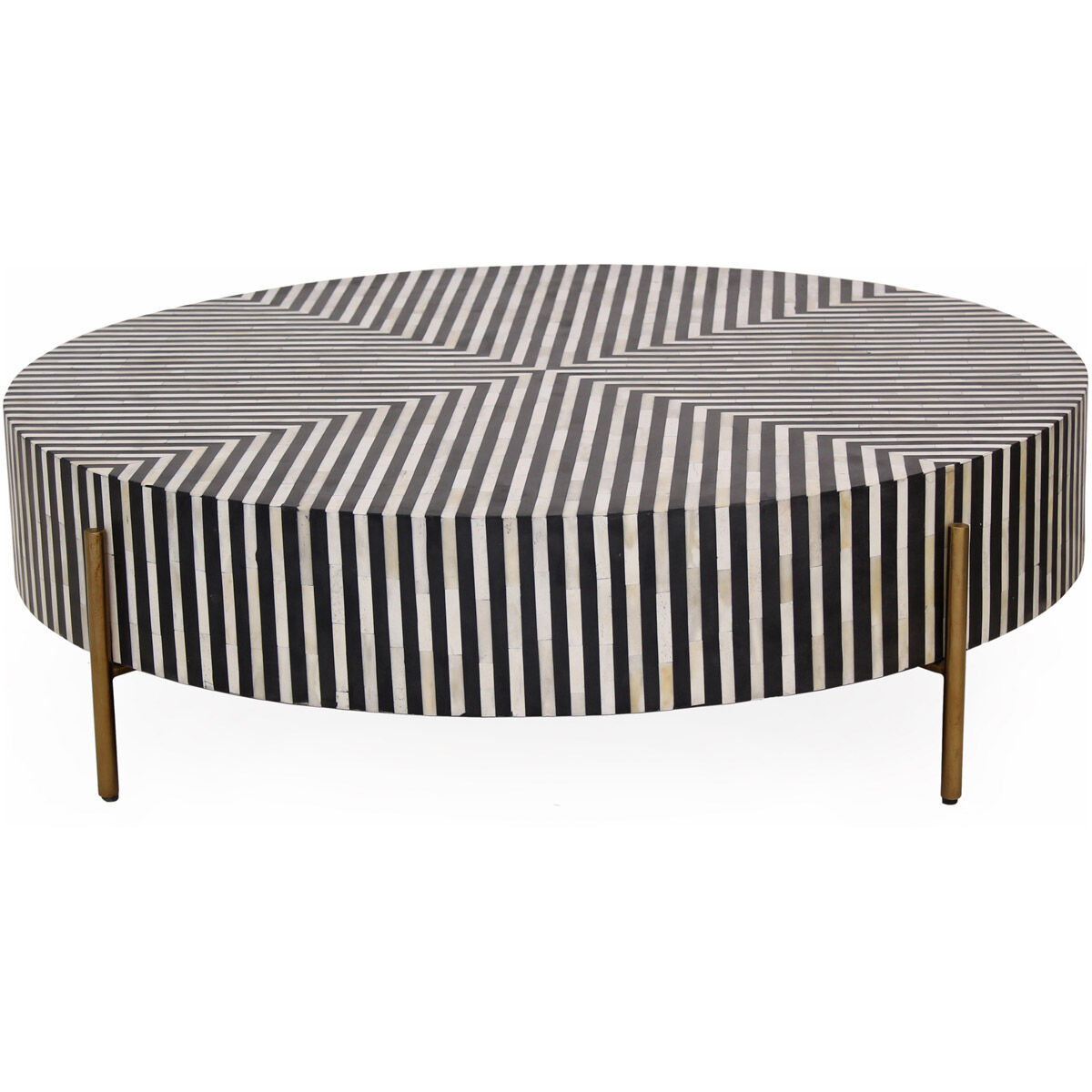 Chameau 48 X 48 inch Multicolor Coffee Table