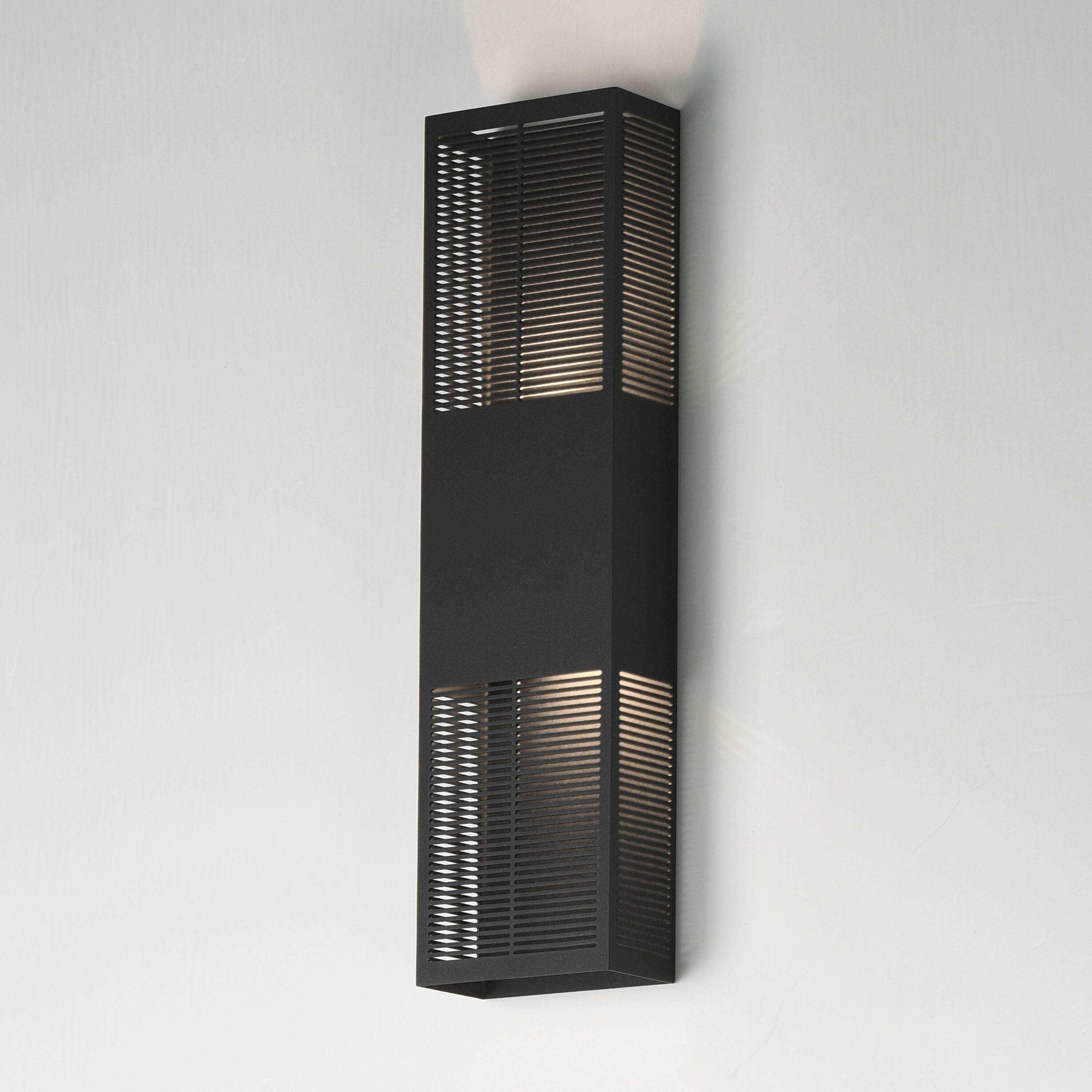 Grate LED 24 inch Black Outdoor Wall Mount