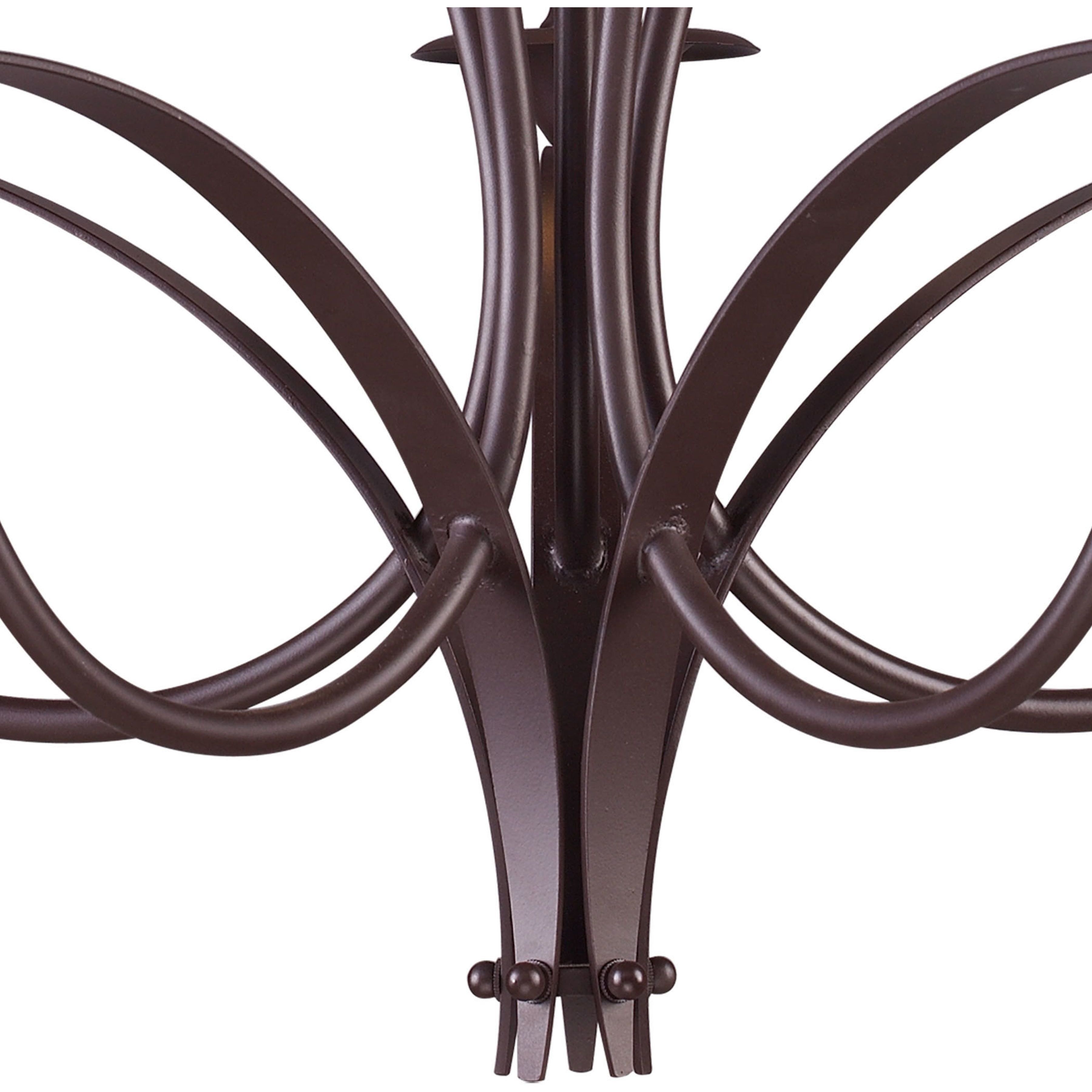 Medford 5 Light 26 inch Oil Rubbed Bronze Chandelier Ceiling Light