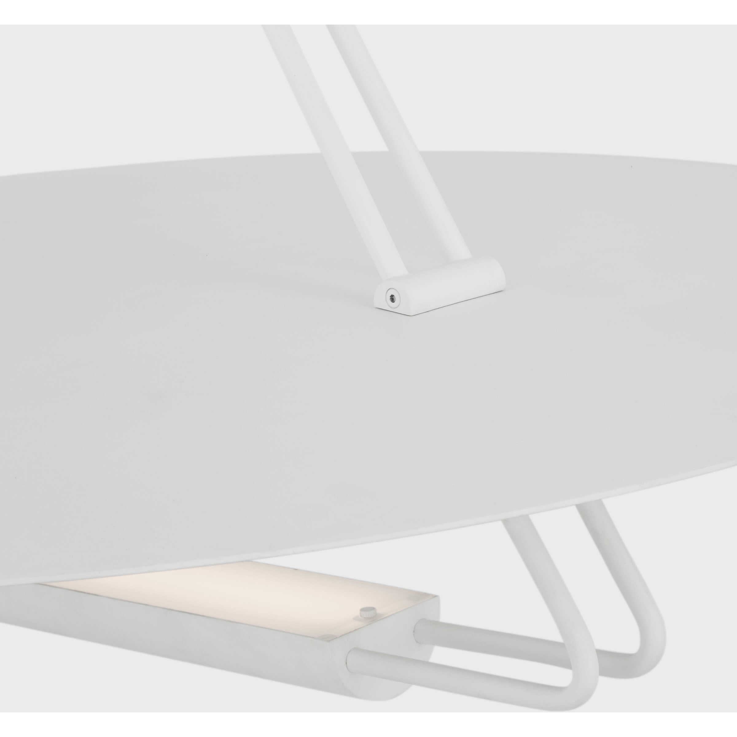 Kelly Wearstler Teline LED 30 inch Matte White Round Chandelier Ceiling Light