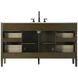 Blakely 60 X 34 inch Hazel Oak Bathroom Vanity Cabinet