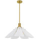 Milton 5 Light 25.25 inch Light Gold Pendant Ceiling Light