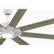 Levon Custom Matte White Fan Motor