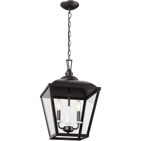 Homestead Dame 3 Light 13 inch Anvil Iron Pendant Ceiling Light, Dame