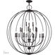 Milania 19 Light 48 inch Bronze Foyer Chandelier Ceiling Light