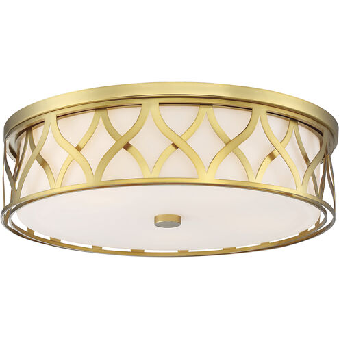 ML LED 20 inch Liberty Gold Flush Mount Ceiling Light