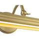 Alora Mood Dottie 20.00 watt 18 inch Brushed Gold Wall/Picture Light Wall Light