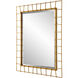 Townsend 40 X 32 inch Antiqued Gold Mirror