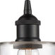Edison Clymer LED 4 inch Matte Black Mini Pendant Ceiling Light