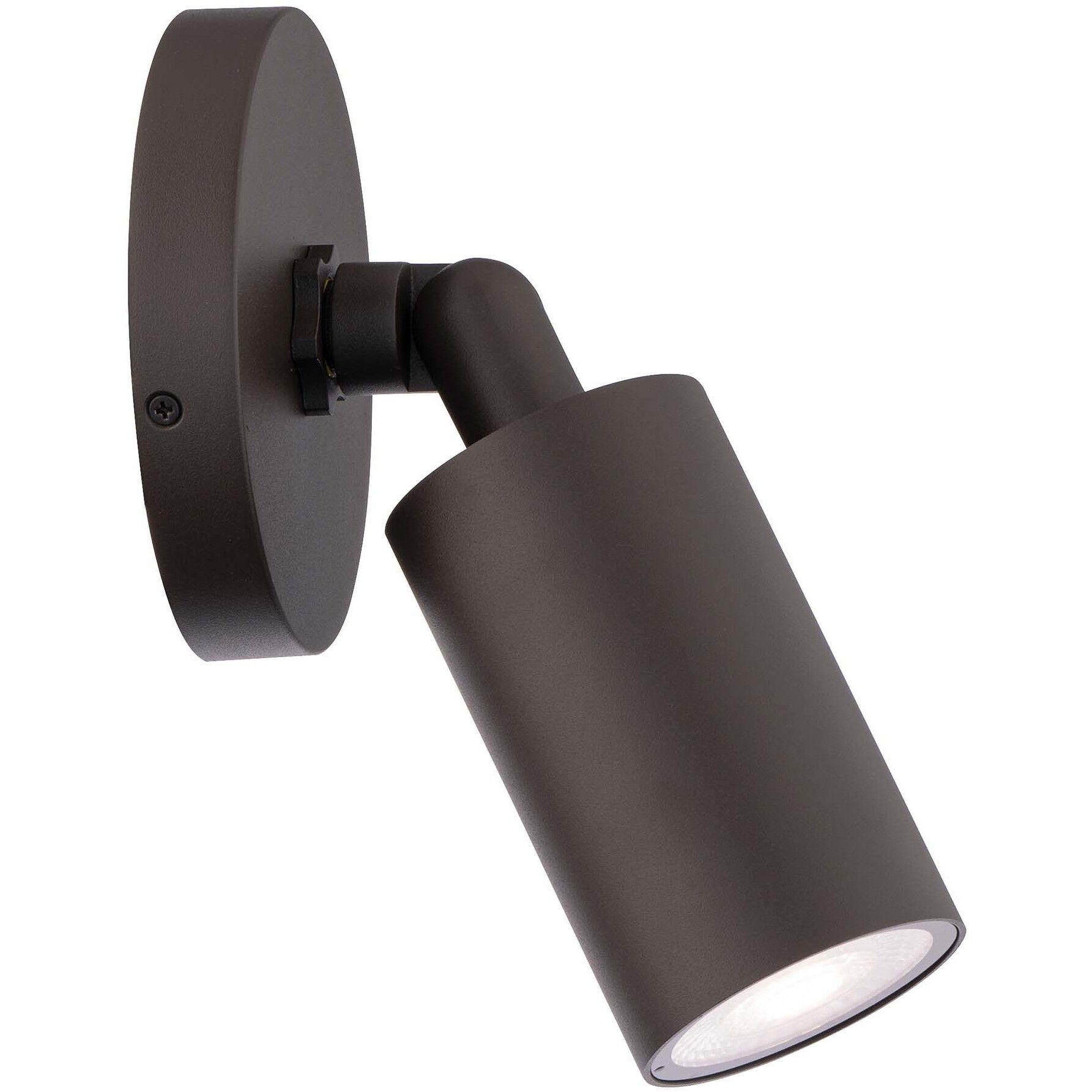 Cylinder LED 5.06 inch Bronze Outdoor Wall Lighting, WAC Limited