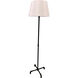 Studio 63 inch 150.00 watt Black Floor Lamp Portable Light