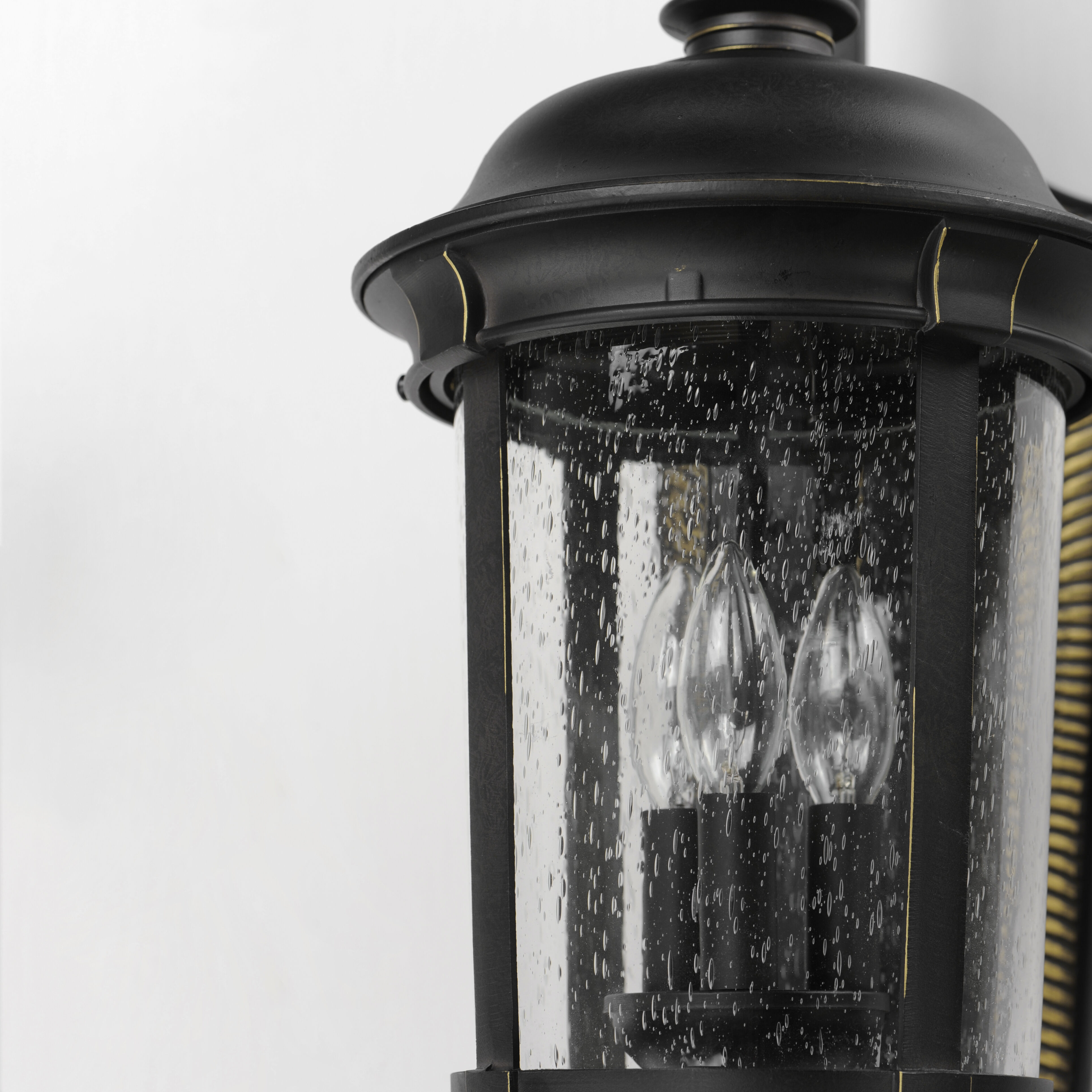 Dover VX 3 Light 25 inch Bronze Outdoor Wall Mount