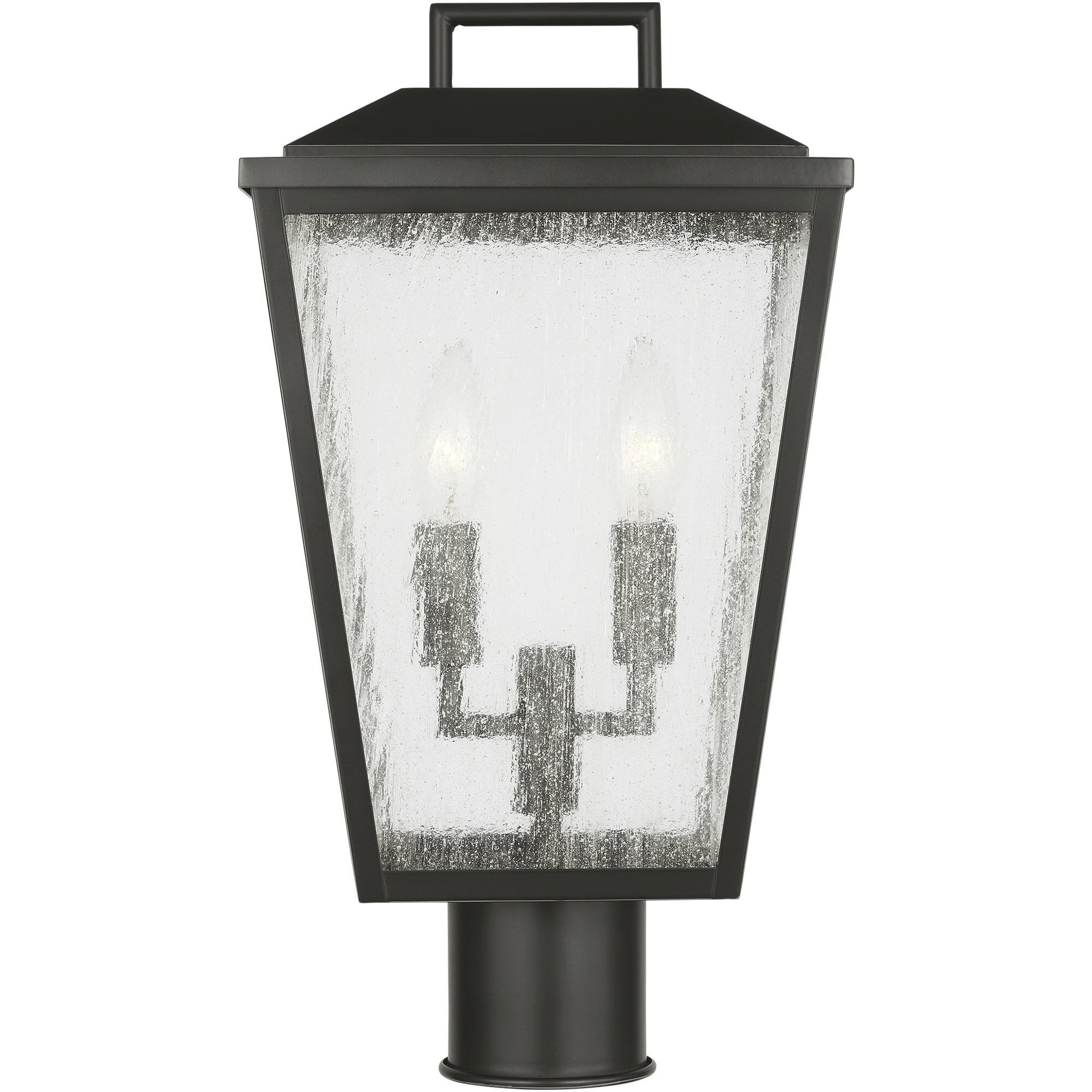 Drew & Jonathan Kennewick 2 Light 16.75 inch Antique Bronze Outdoor Post Lantern, Medium