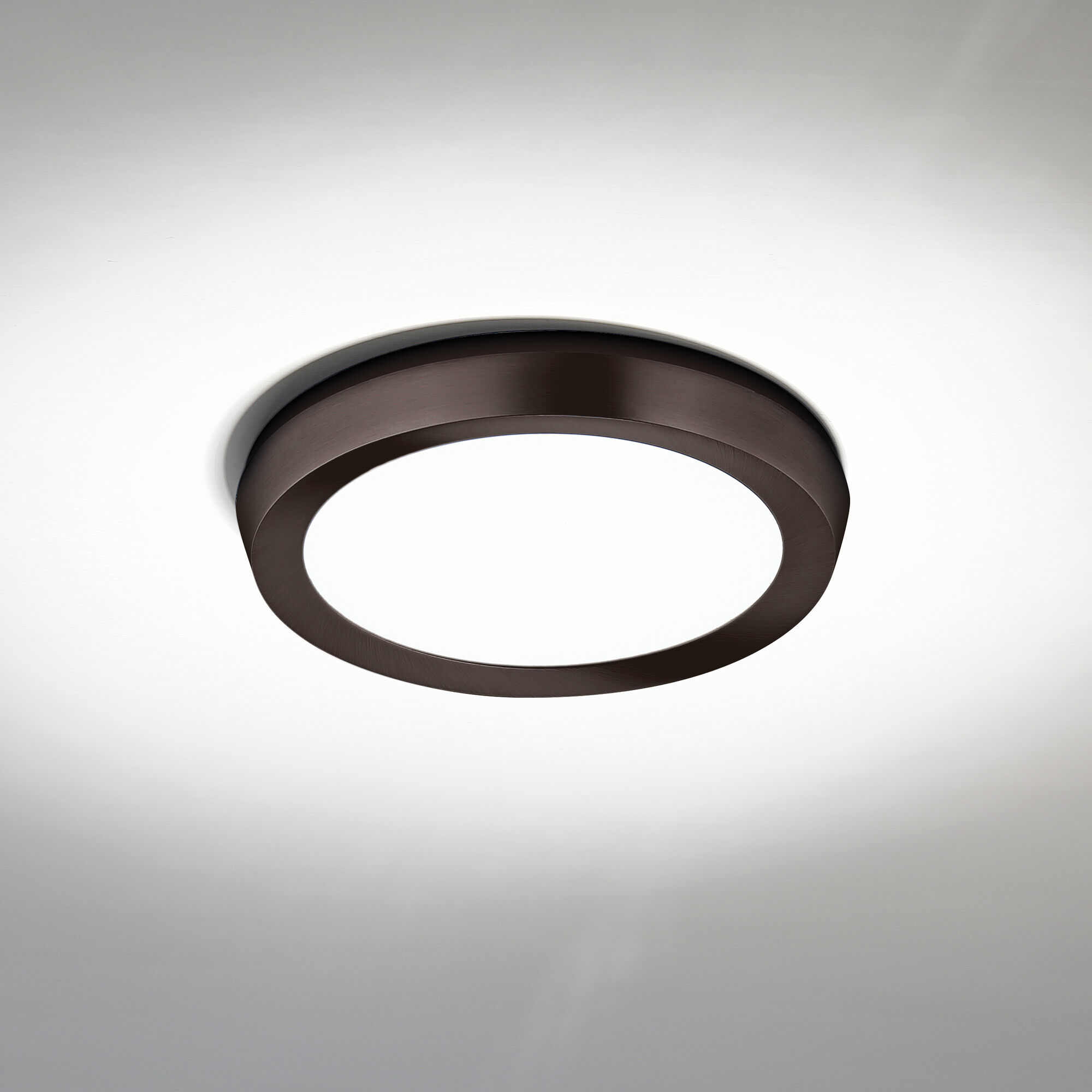 Argo LED 7 inch Black Flush Mount Ceiling Light