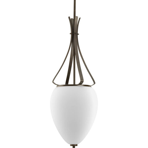 Rave 3 Light 15 inch Forged Bronze Hall & Foyer Ceiling Light