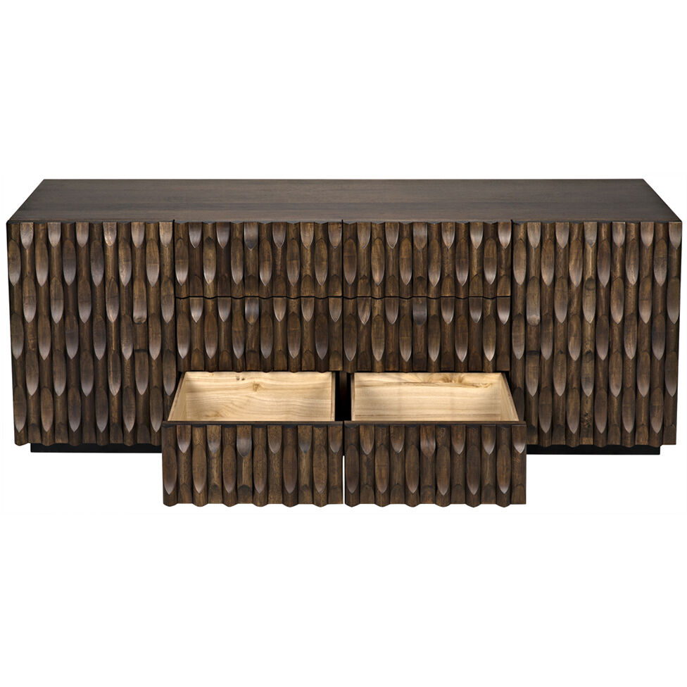 Alameda 81.5 X 23 inch Dark Walnut Sideboard, Large