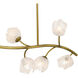 Walker 10 Light 48.5 inch Vintage Brass Island Light Ceiling Light