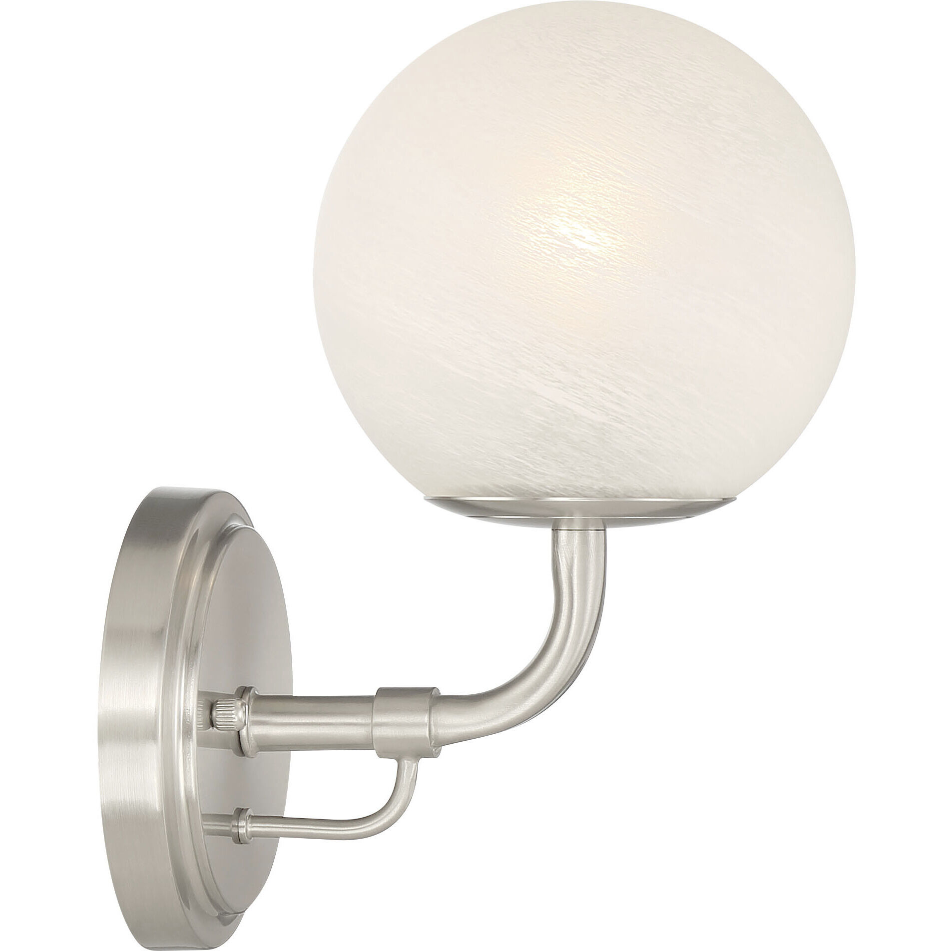 Whitehall 1 Light 6 inch Brushed Nickel Vanity Light Wall Light