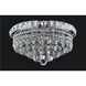 Luminous 4 Light 14 inch Chrome Flush Mount Ceiling Light