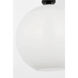 Drew & Jonathan Malcolm 1 Light 14 inch Midnight Black Pendant Ceiling Light