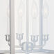 Milford 4 Light 12.75 inch Brushed Nickel Lantern Chandelier Ceiling Light