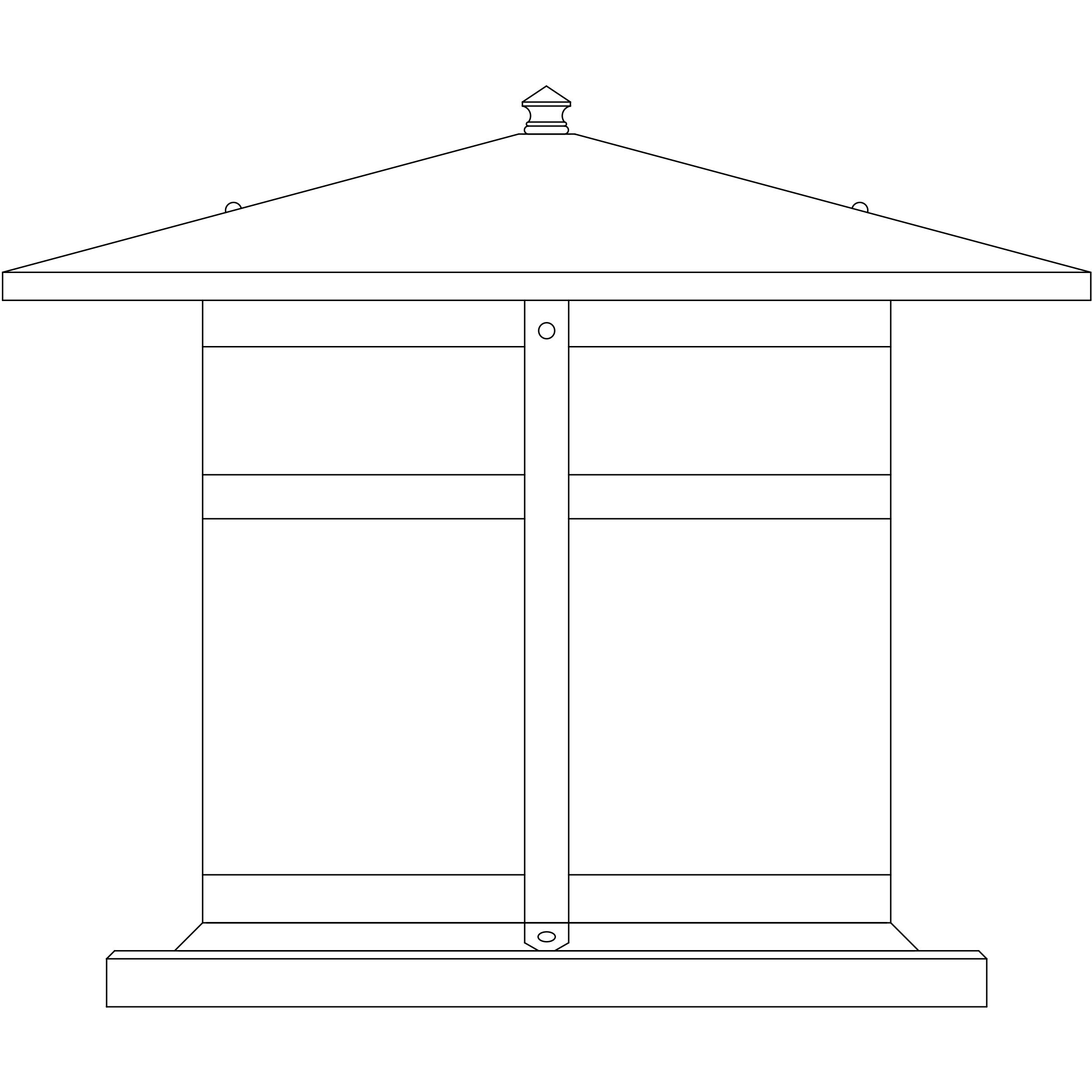 Berkeley 1 Light 13.75 inch Rustic Brown Column Mount in White Opalescent