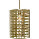 Tweed 1 Light 12 inch Burnished Bronze Pendant Ceiling Light in Exposed Bulb, E26 Incandescent, Oversized