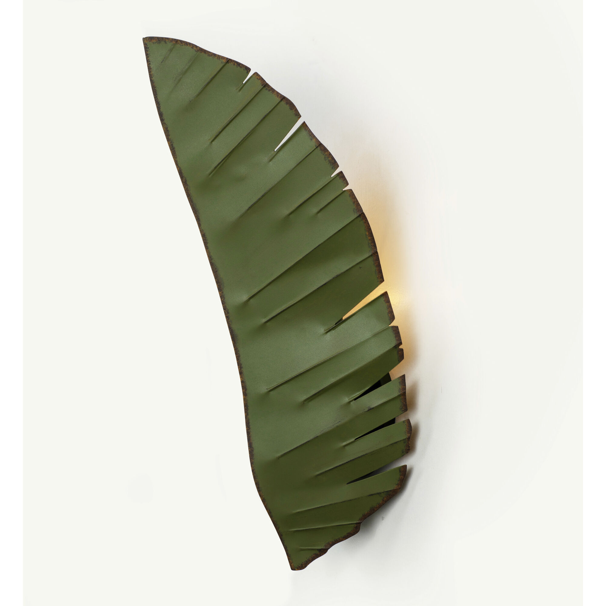 Banana Leaf 3 Light 12 inch Banana Leaf Wall Sconce Wall Light
