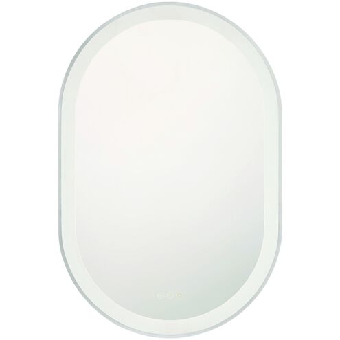 Sara 36 X 24 inch Silver Mirror