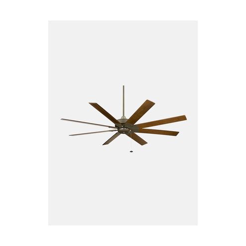 Levon Ac 63 inch Oil-Rubbed Bronze with Walnut Blades Ceiling Fan