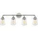 Fritz 4 Light 33.75 inch Bathroom Vanity Light