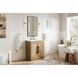Chase 30 X 34 inch Linen Oak Bathroom Vanity Cabinet