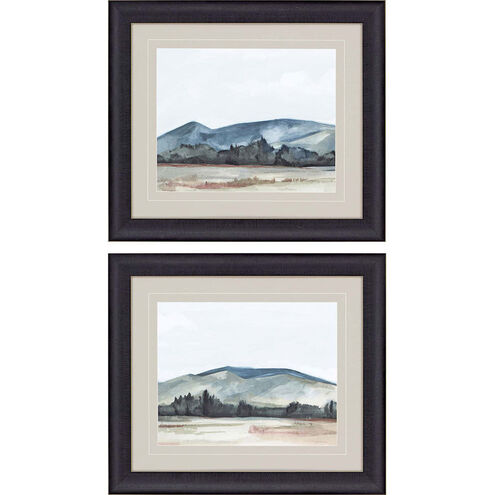 Landscapes Collection Blue Framed Art