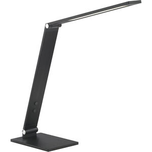 Portables 14.5 inch 8.00 watt Anodized Brushed Coal Table Lamp Portable Light