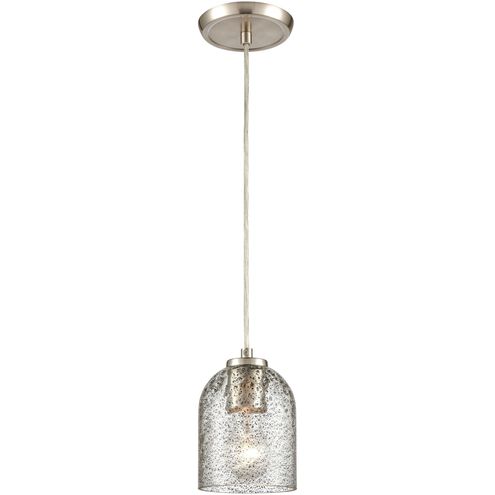 Sprinkle 1 Light 5 inch Satin Nickel Mini Pendant Ceiling Light