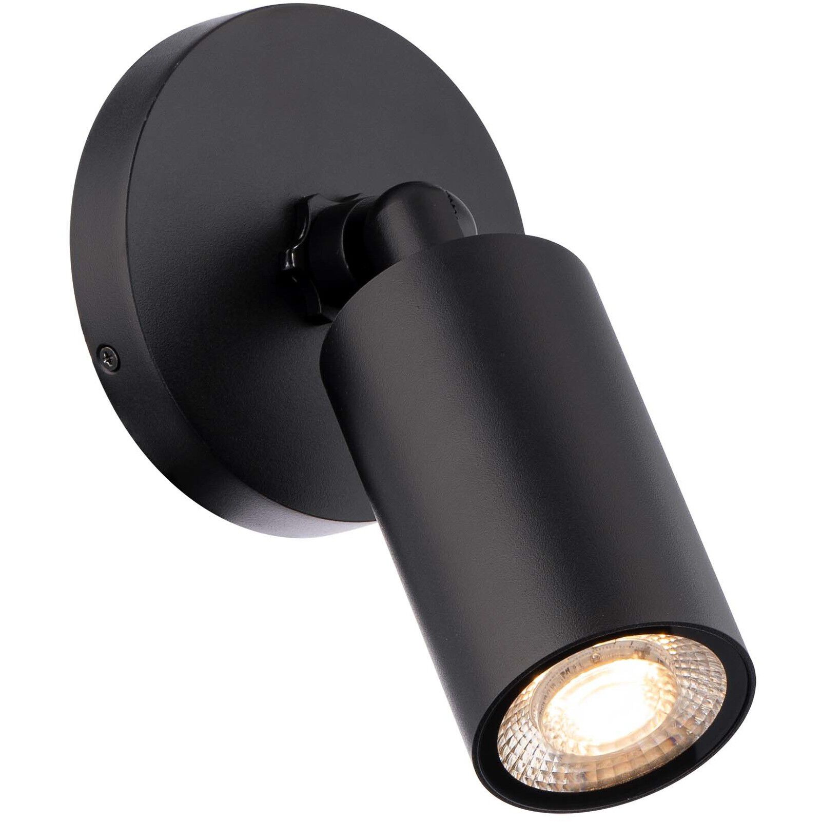 Cylinder LED 5.06 inch Black Outdoor Wall Lighting, WAC Limited